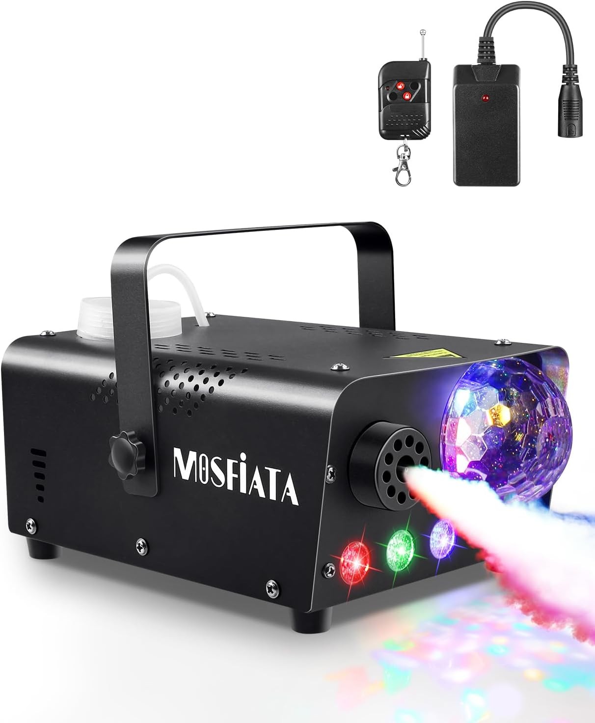 600W Maquina De Humo Dj Para Fiestas Con Luces Revelacion Sexo Niebla Baja NUEVO