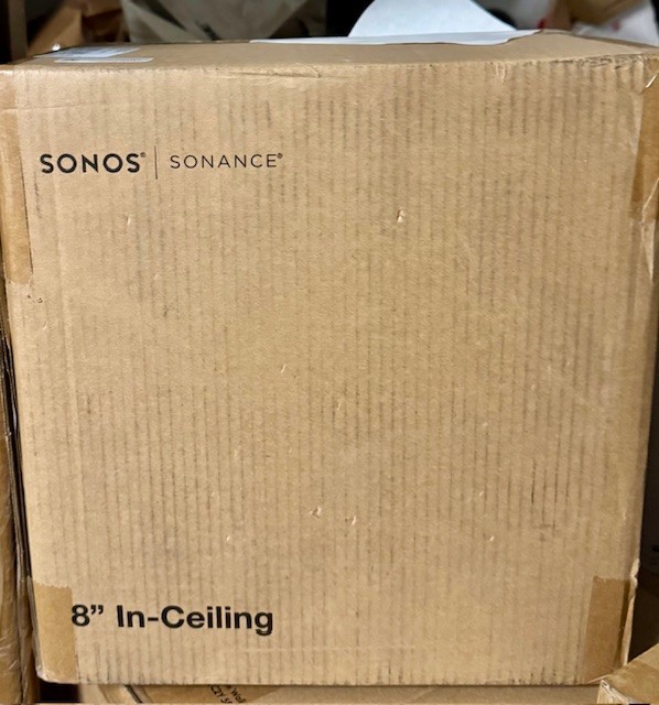 Sonos-INCL8WW1 8" inch In-Ceiling Speakers One pair