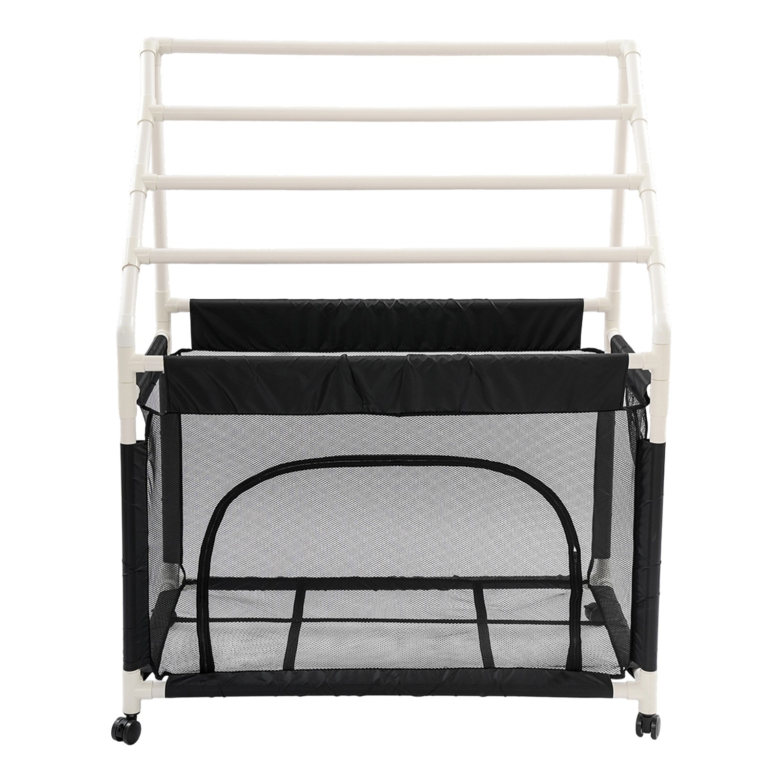 Rolling Pool Storage Organizer Bin, Mesh Organizer for Swimming Equipments