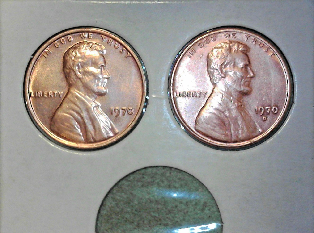 1970 P & D Lincoln Cent