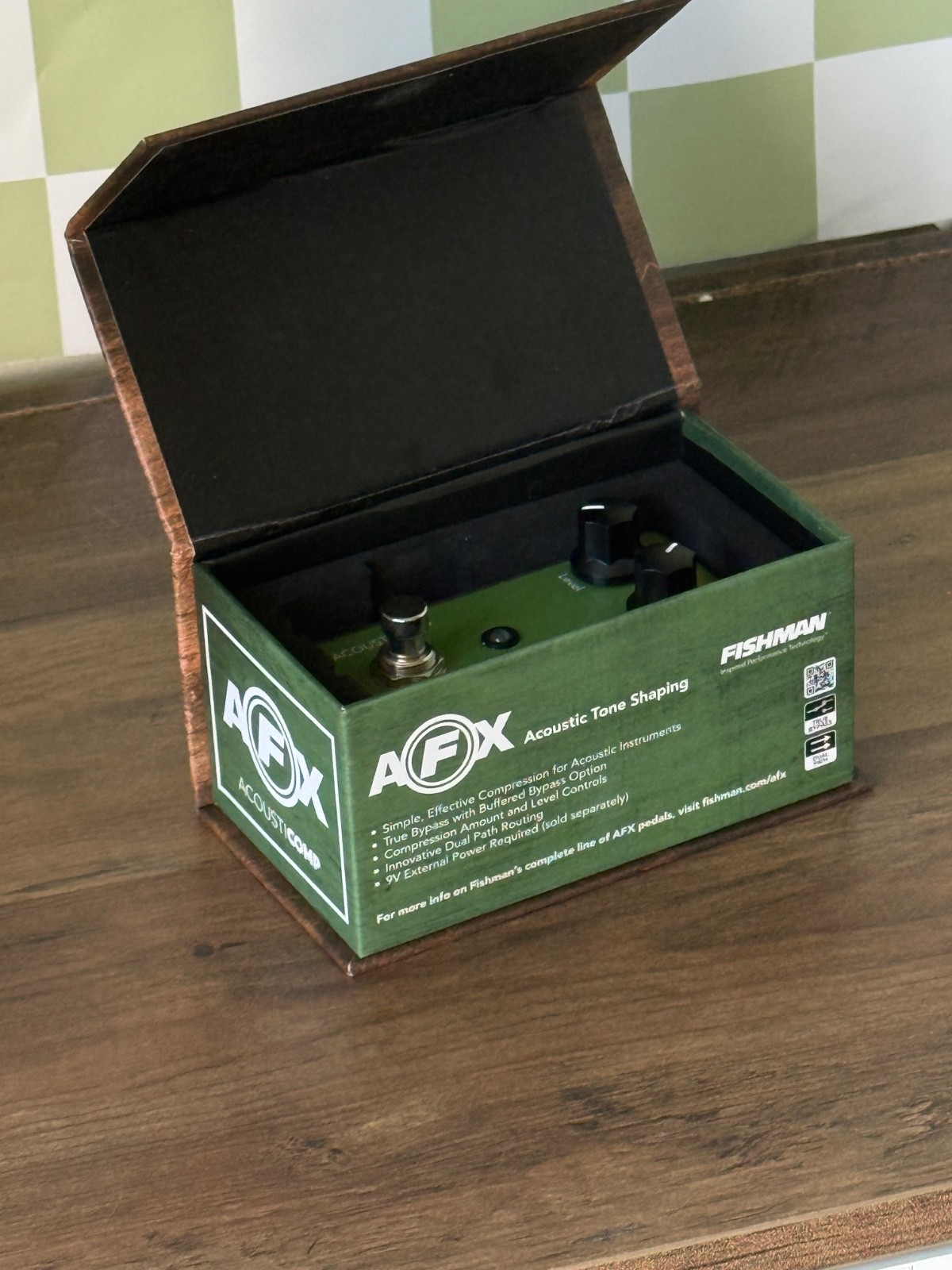 Fishman AFX AcoustiComp Mini Compressor Pedal