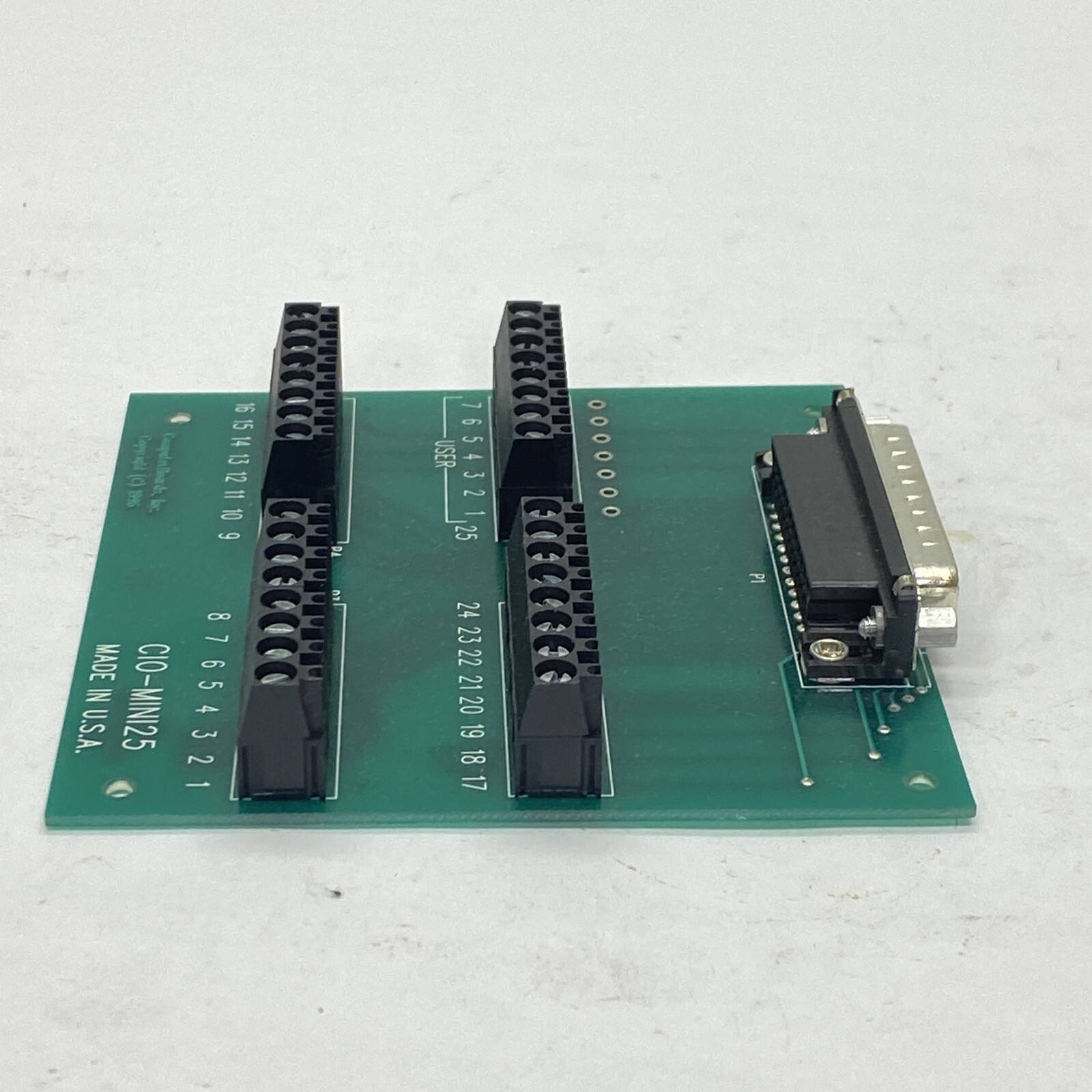 NEW ComputerBoards Inc. Universal Terminal Board CIO-MINI25
