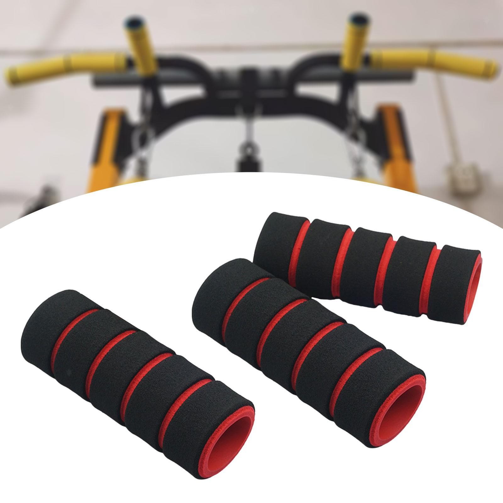3 Pieces Pull up Bar Grips Thick Pull up Bar Foam Padding for Weight Lifting