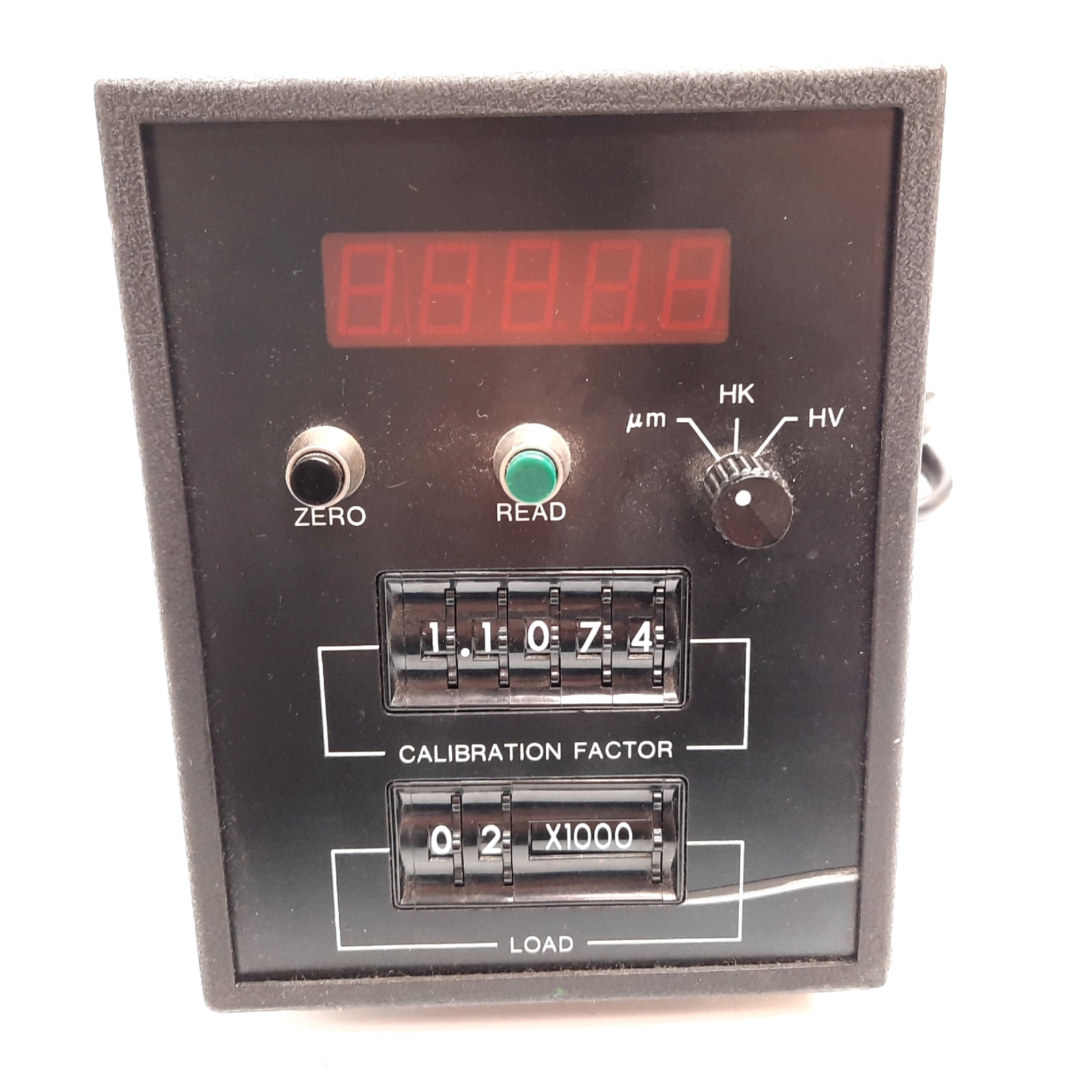 Wilson Instrument Model MO Tukon Microhardness Tester Microton Digital Readout