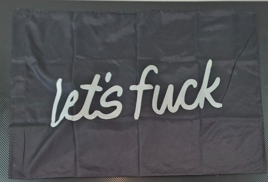 A******s Live Forever Lets F*** Lets Sleep Black Pillowcase Set