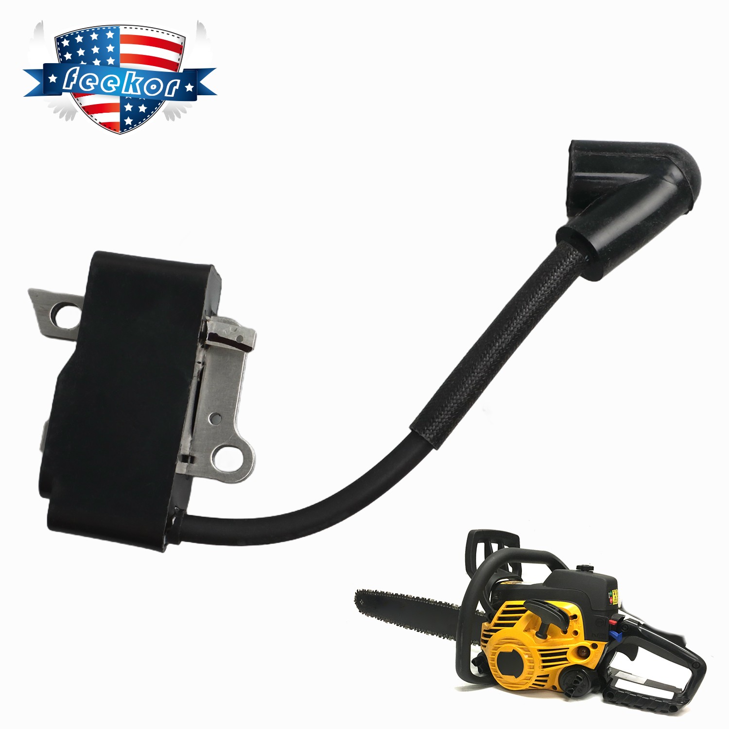 Ignition Module Replacement Coil for Poulan Pro PP5020AV PP4818A 545202701