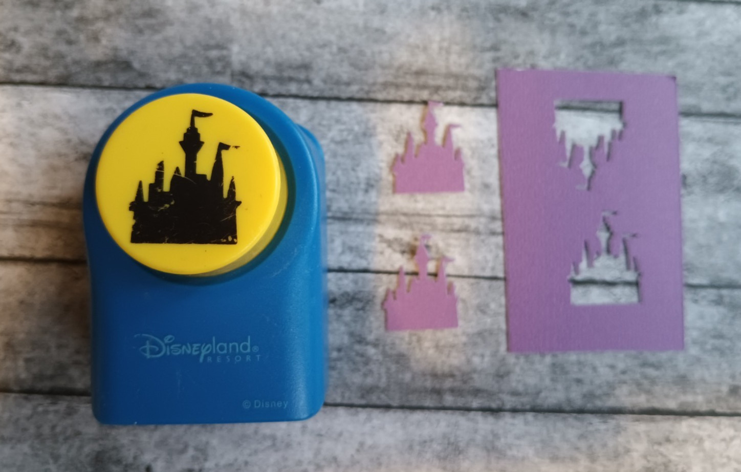 Disneyland Resort Disney Castle Paper Punch Scrapbooking Arts & Crafts Gift