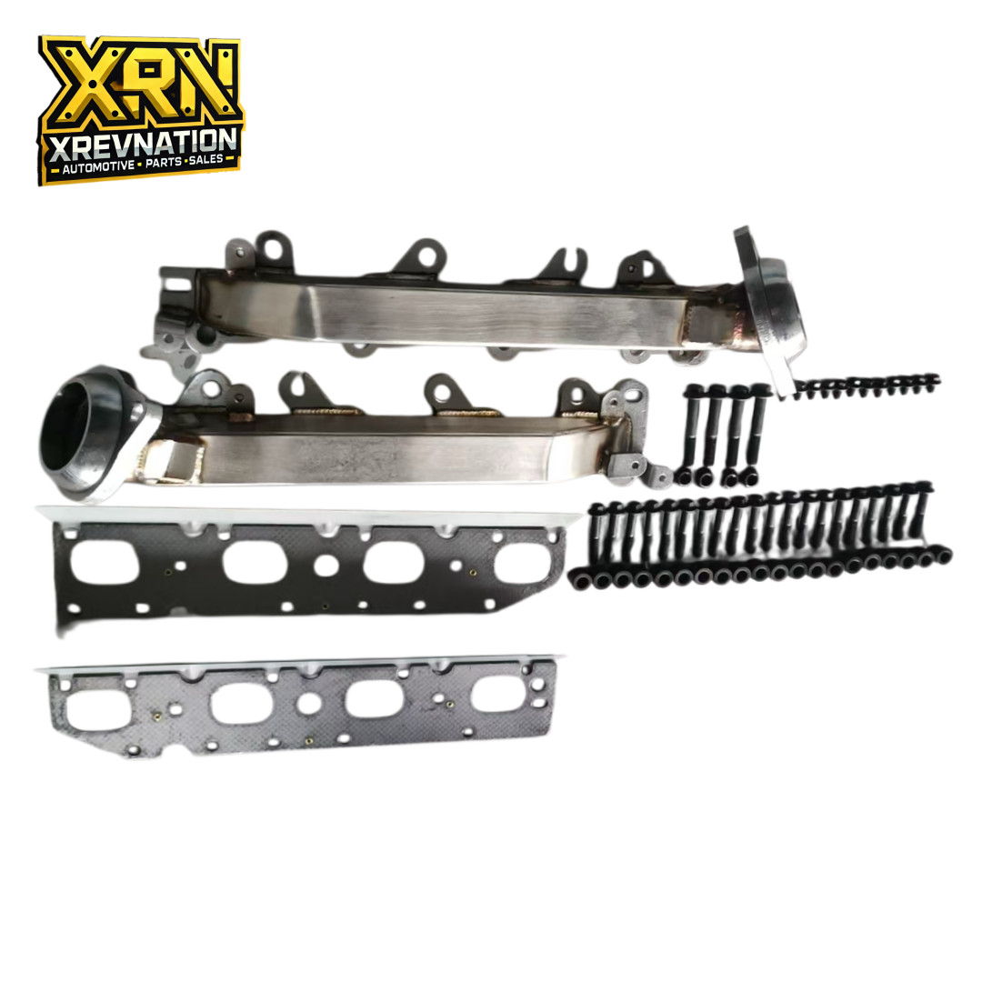 High Flow SS Exhaust Manifold Kit For 2019-2024 Ram 1500 DT New Body 5.7L HEMI