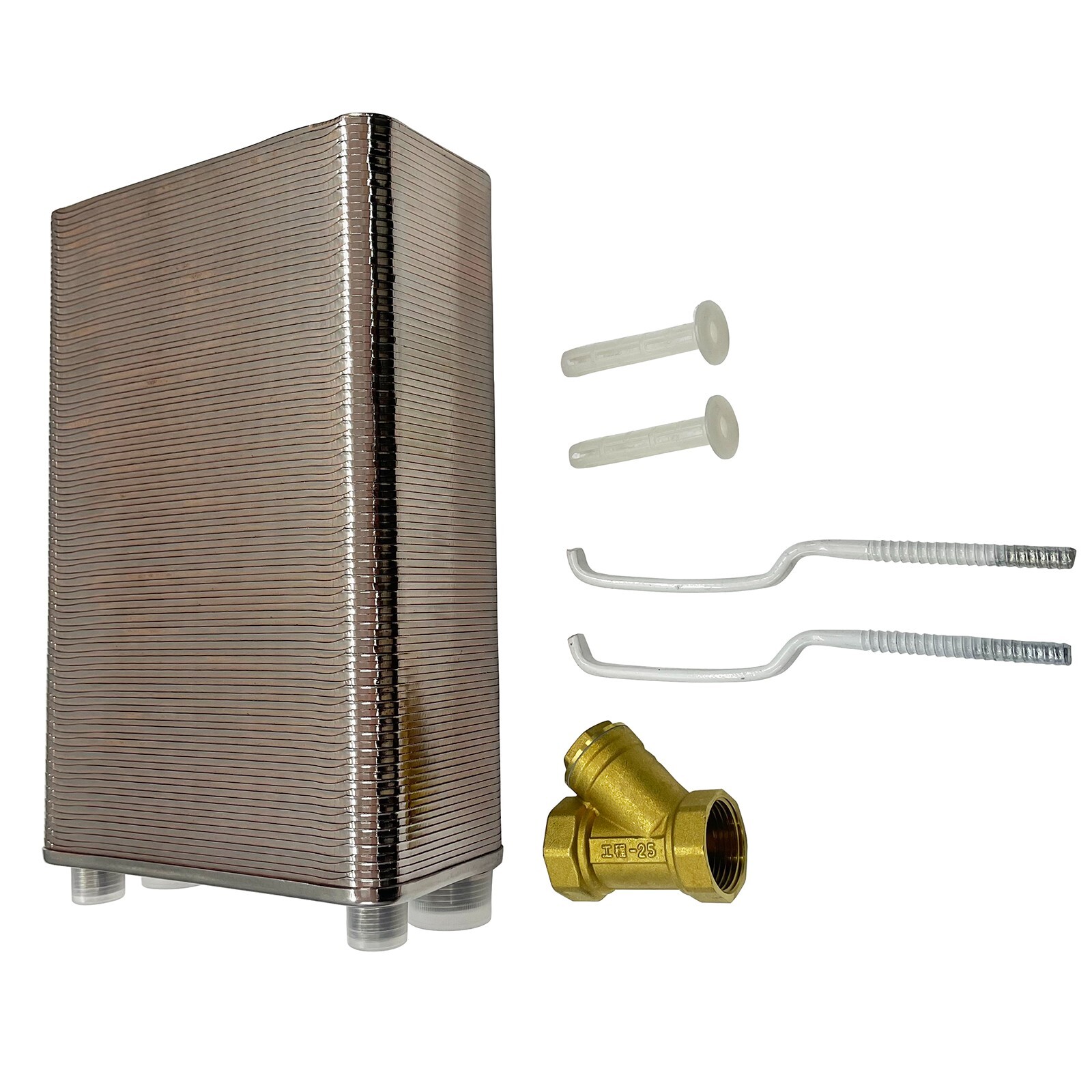100 Layer Plate Radiator Stainless Steel Heat Exchanger New