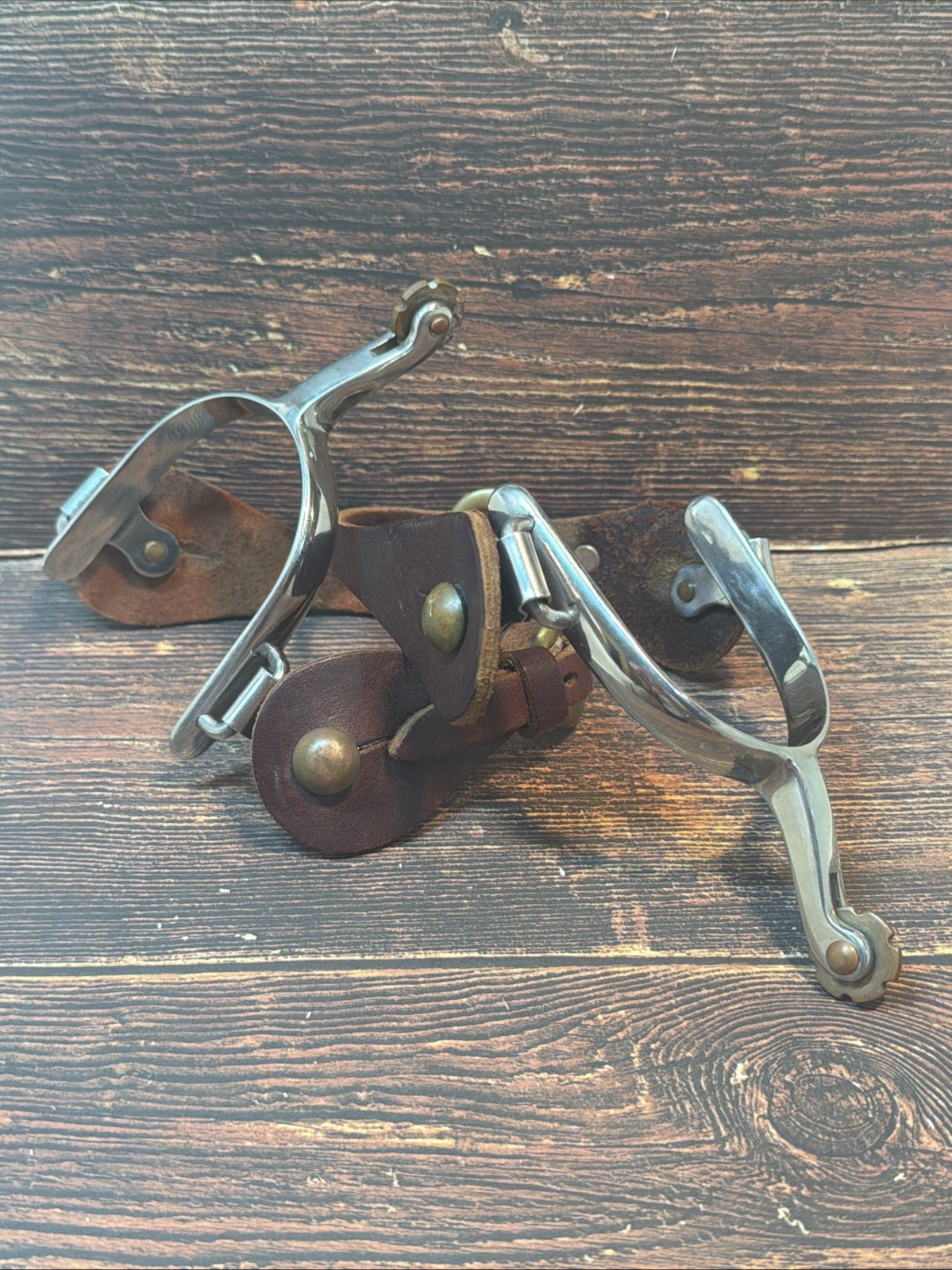 Vintage Champion Turf Riding spurs