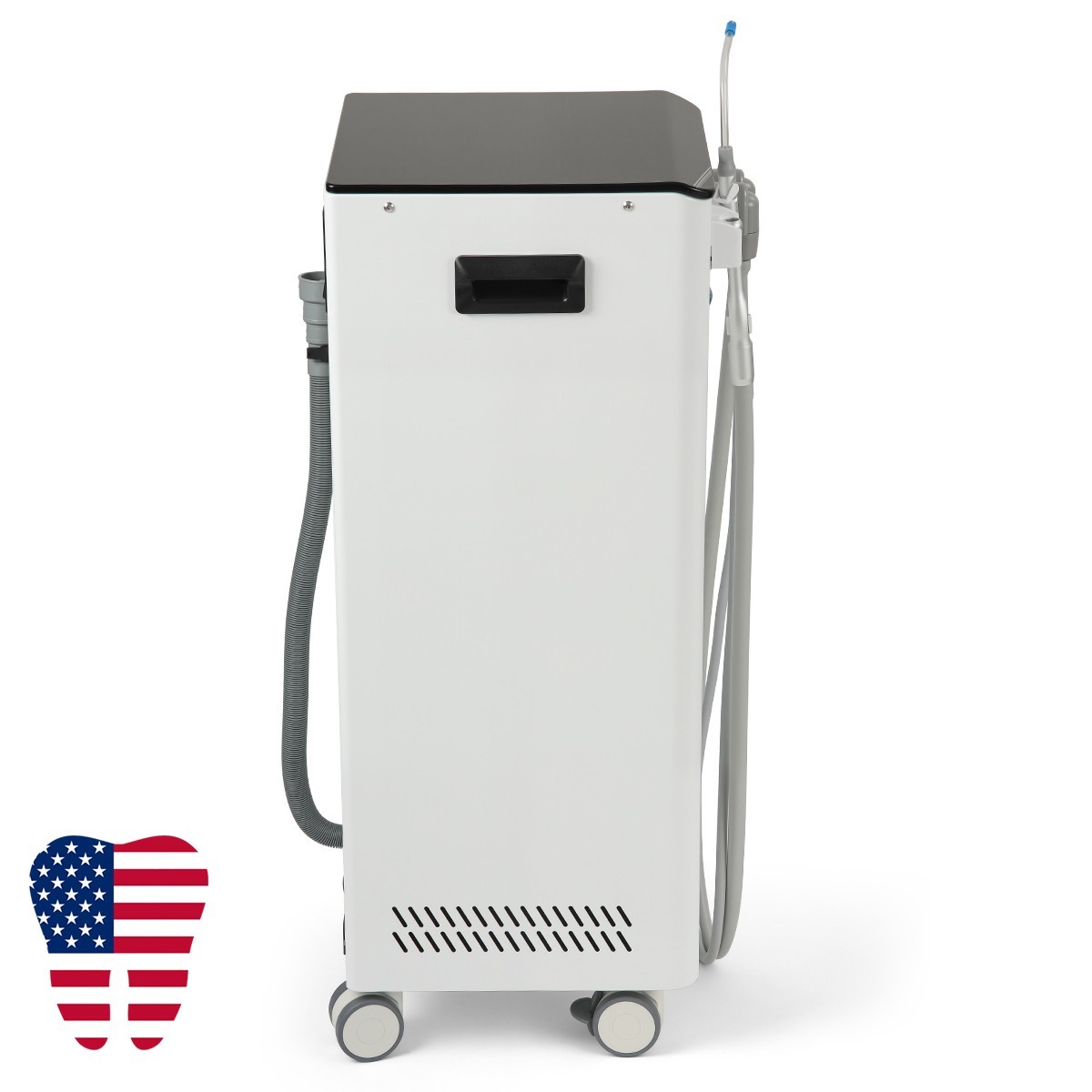 Portable Dental Suction Unit Mobile Suction Vacuum Pump Updated Machine 400L/min