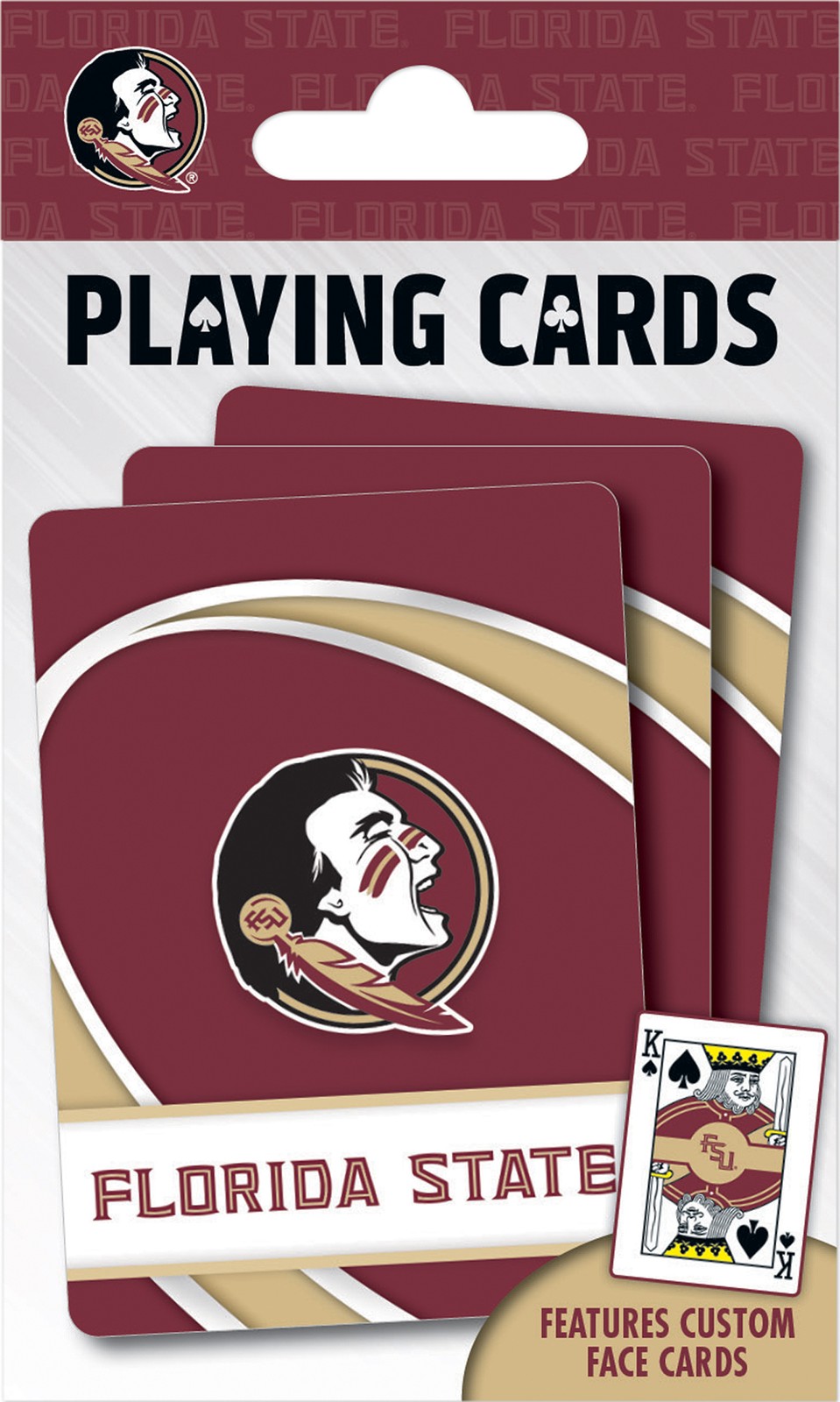 MasterPieces - Florida State Seminoles - NCAA Playing Cards - 54 Card Deck