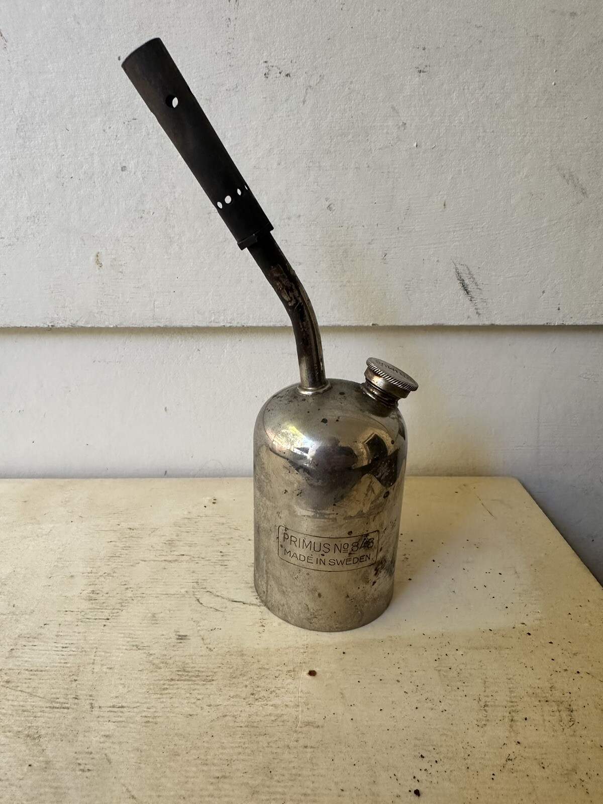 Rare Vintage Primus No. 848 Blowtorch Blowlamp - Made in Sweden