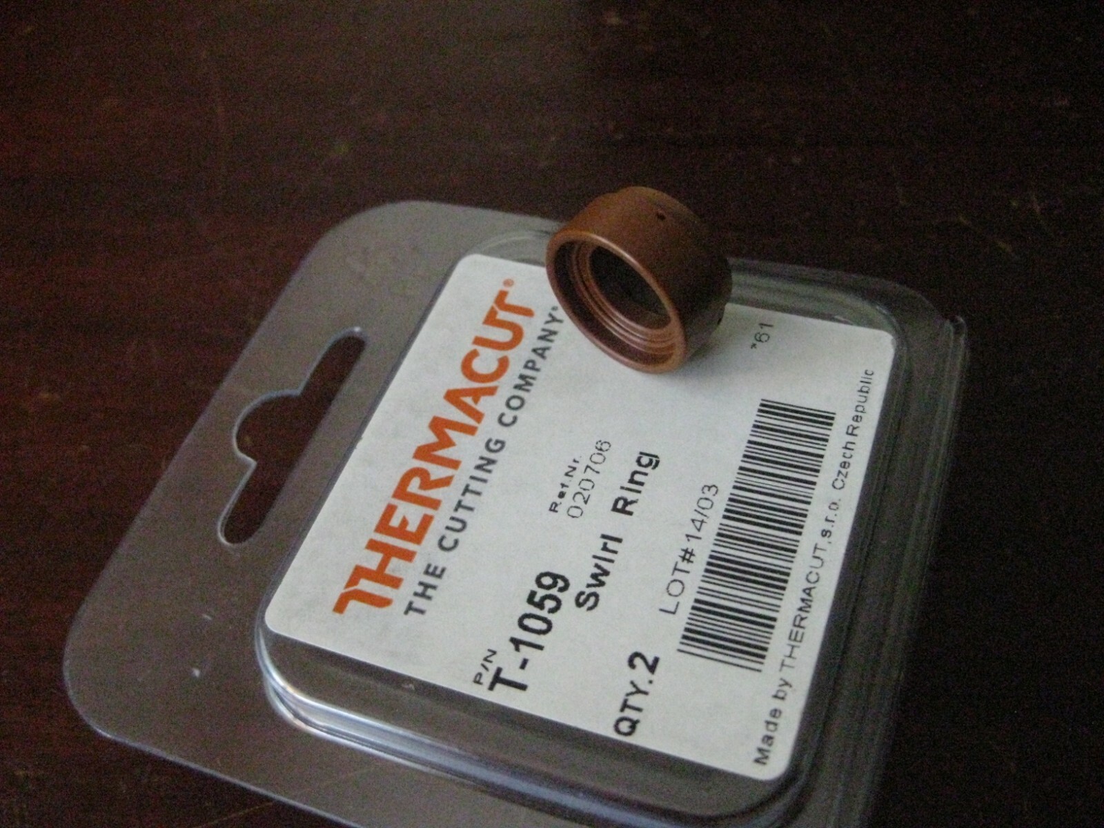 Thermacut T-1059 Swirl Ring #020706