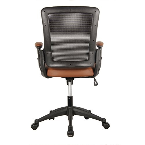Ergonomic Office Chair with Mesh Back Rest, Height Adjustable with Flip Up