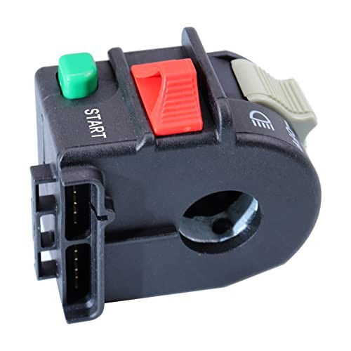 Left Start Engine Run Off Handlebar Switch HI LO Off for Polaris Predator 500