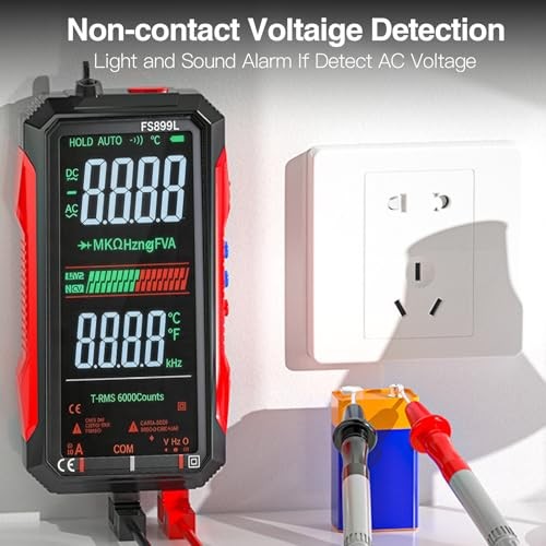 USB Rechargeable Digital Multimeter Smart Automatico True Rms Professional USB