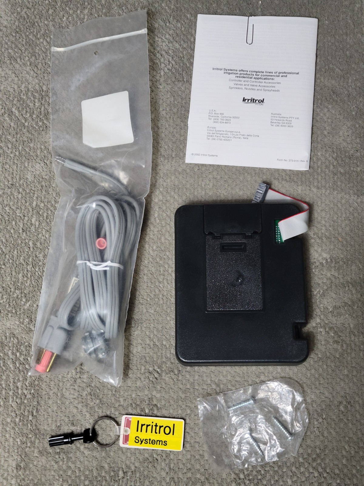 Irritrol Rain Dial RD-1200 12 Zone Irrigation Control Module Only - Untested