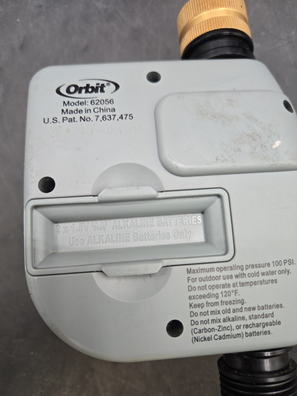 Orbit 62056 One Outlet Single-Dial Hose Faucet Timer