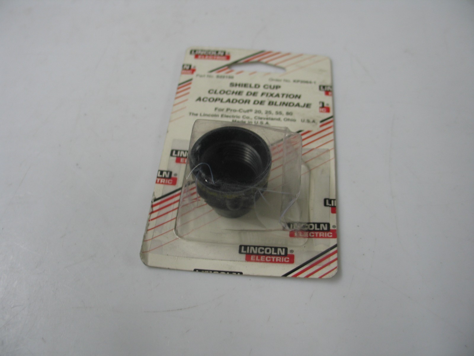NIB LINCOLN KP2064-1 SHIELD CUP PRO-CUT 20/25/55/80 PLASMA TORCH A1228