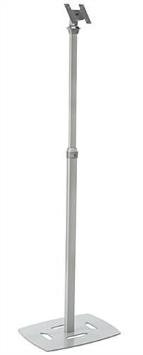Tablet Stand with Adjustable Height, Silver