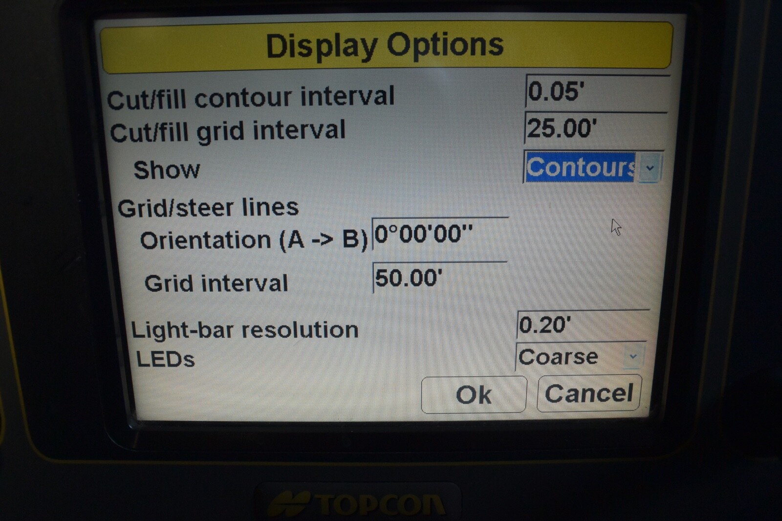 Topcon AGS Control Panel Model 9168 with Options CLEAN!!!!