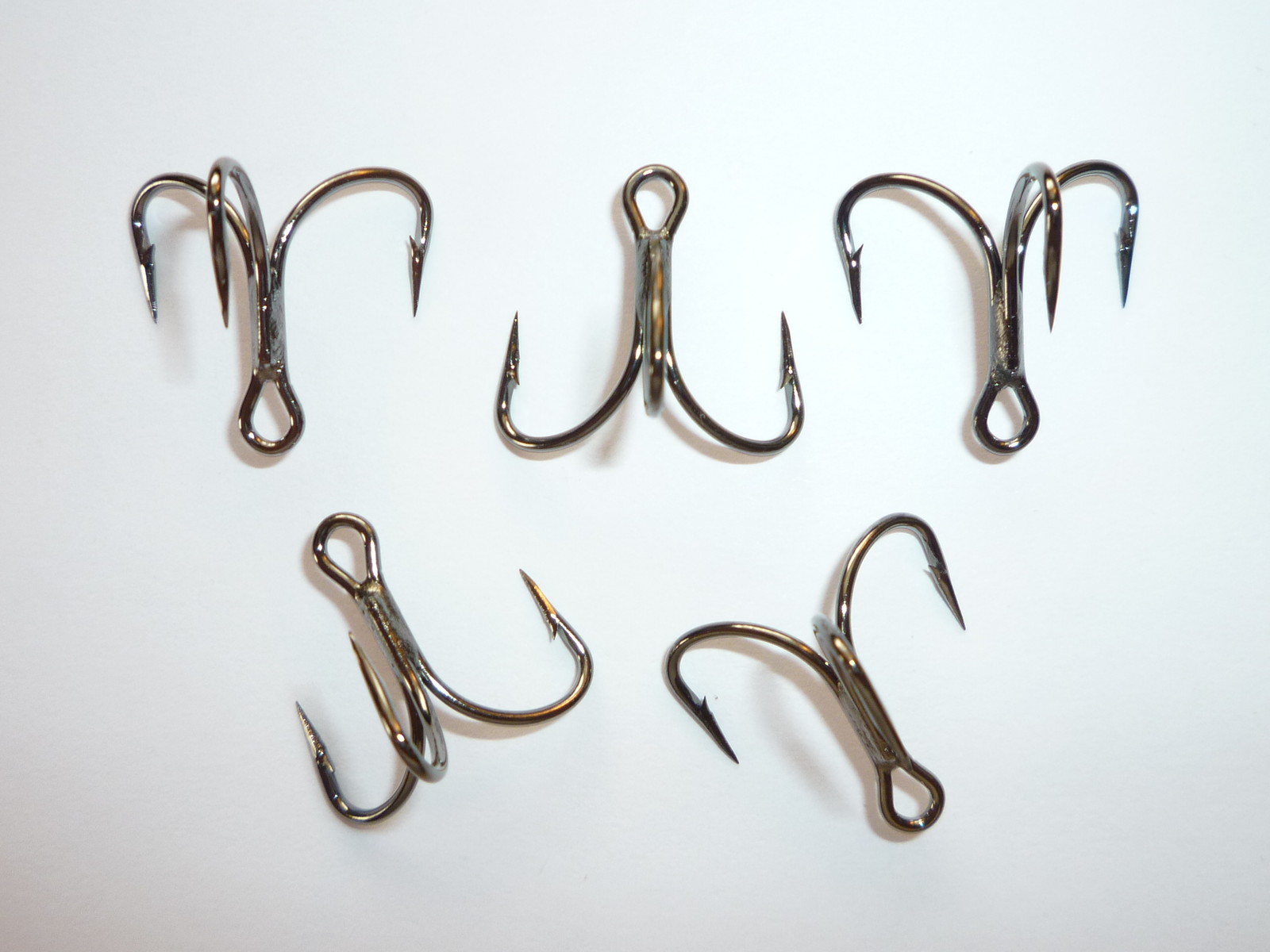25 Mustad KVD-Classic TG76-BN Short-Shank 1X Triple-Grip (Size 6) StandardPoint*