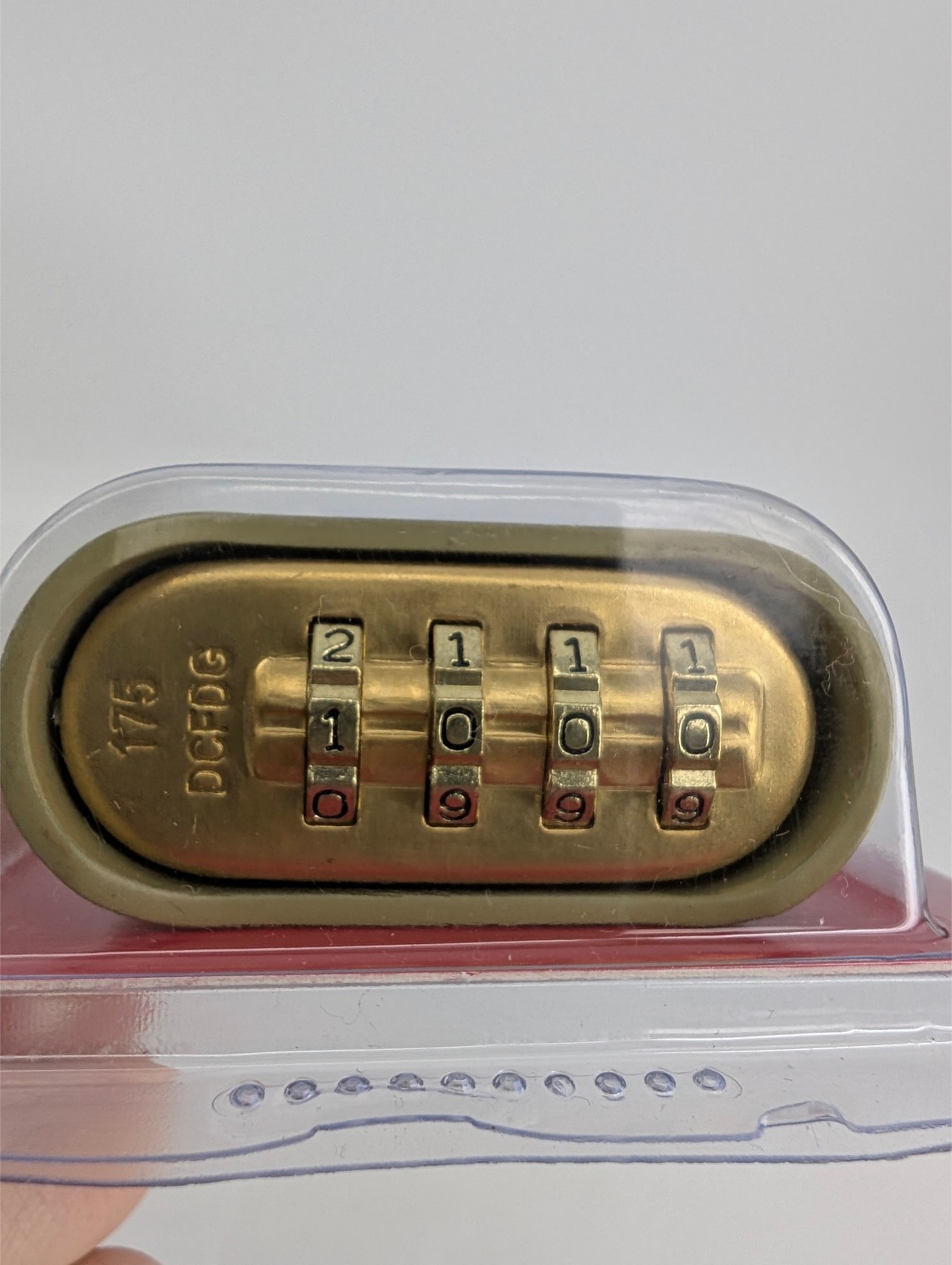 Master Lock 175D Combination Padlock