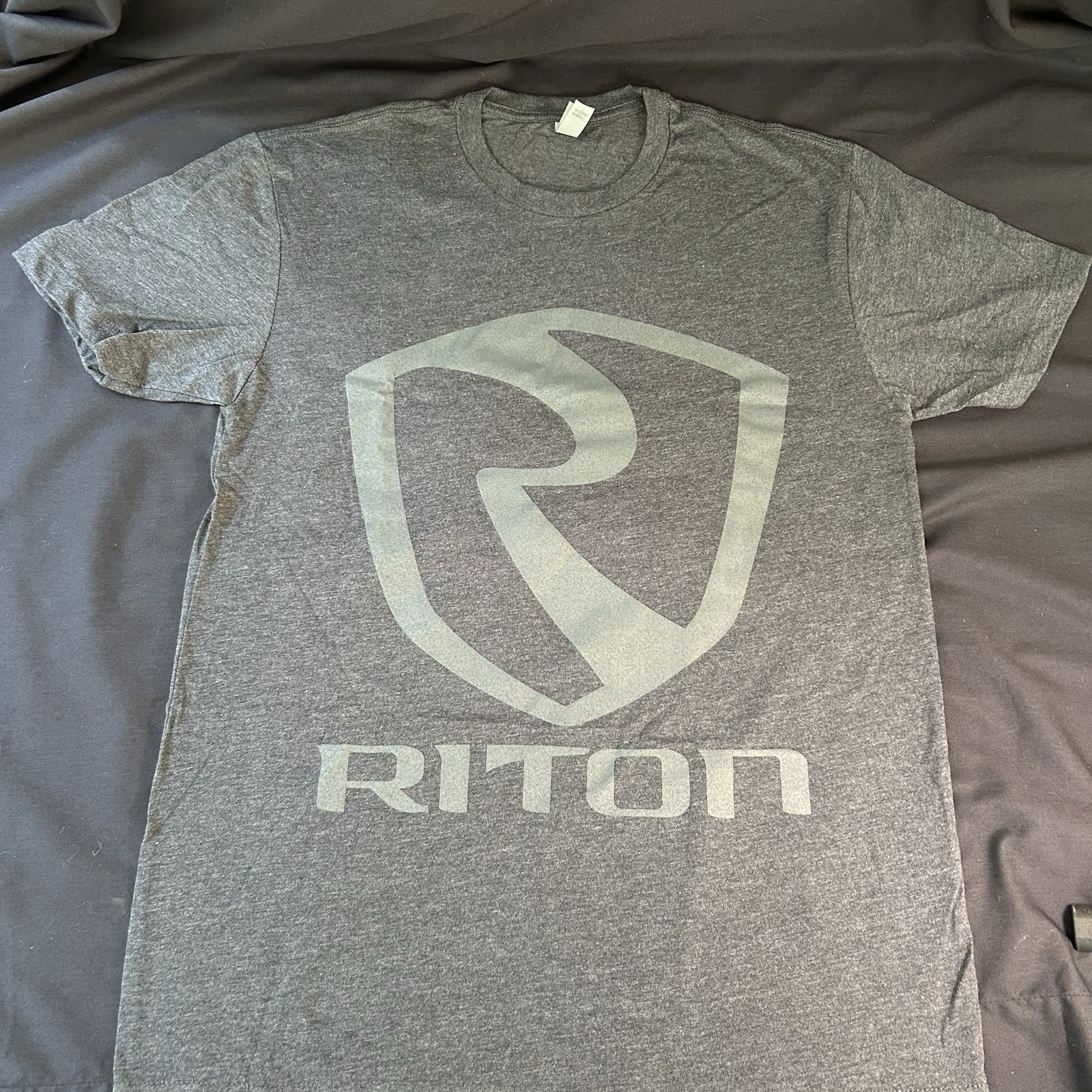 Riton Men’s Large T-shirt In Heather Grey
