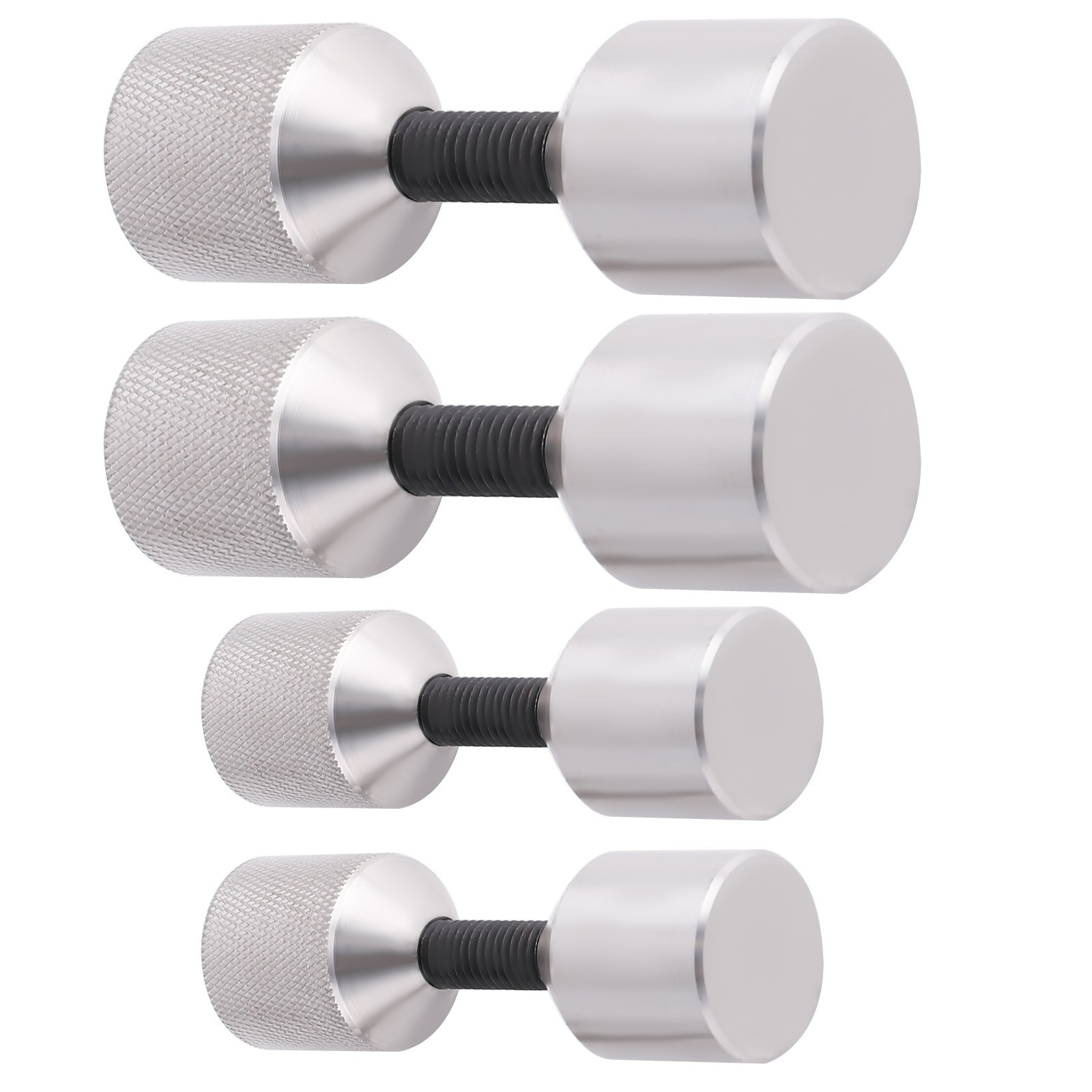 4pcs Flange 2 Hole Flange Pin1-1/8 '' and 5/8'' Diameter Up to 3'' Thick Set
