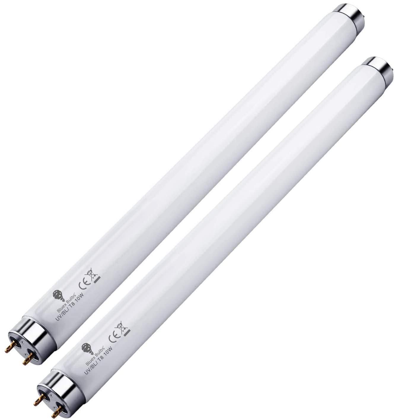 Bluex Bulbs 2 Pack Bug Zapper Replacement Lamp Bulb Light Tube 10W for 20W El...