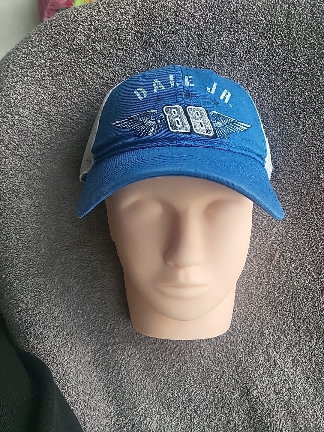 Vintage Hendricks Motorsports Hat New One Size Blue Casual Nascar Dale Jr #88 FS