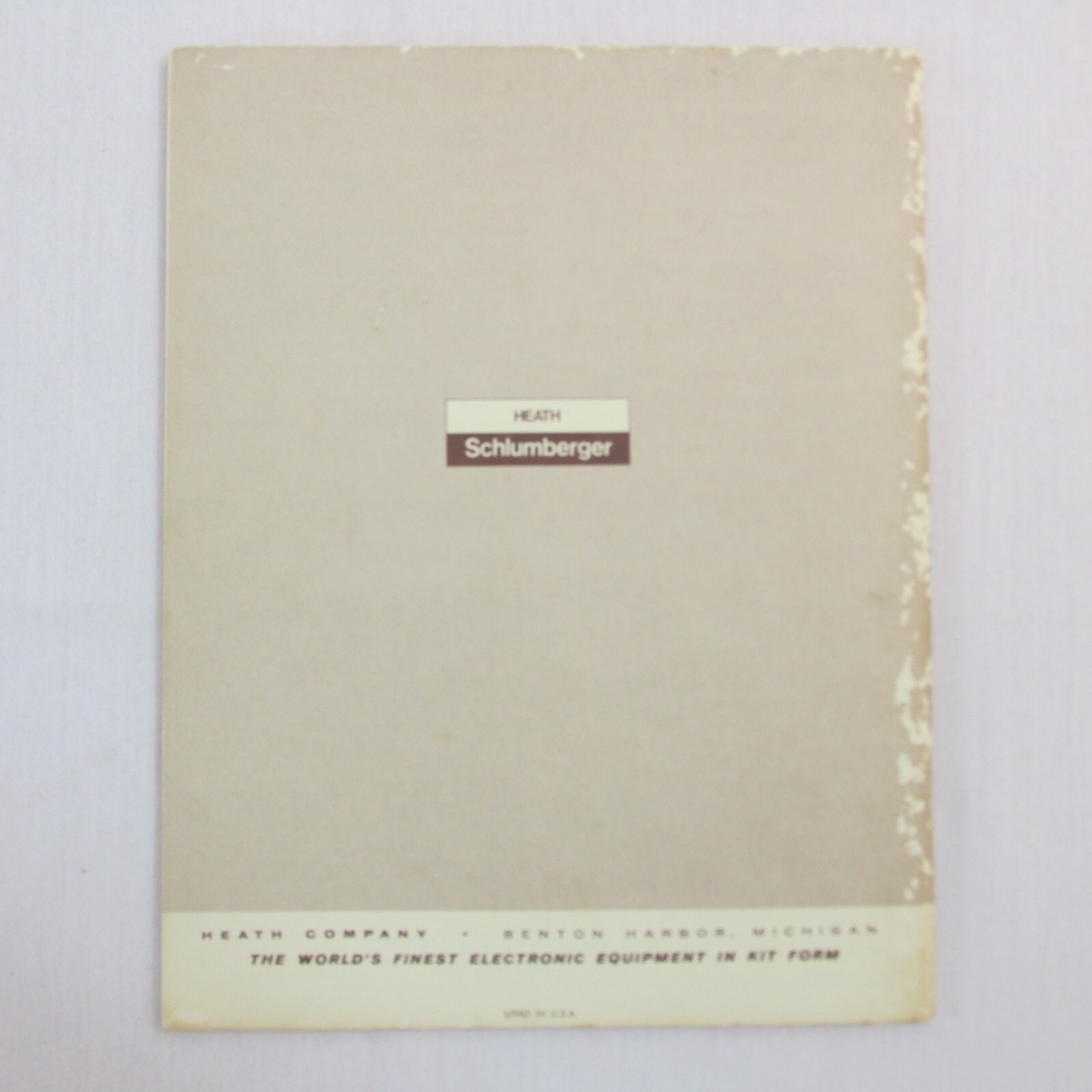 1976 Heathkit Manual GD-1380 Video Game System