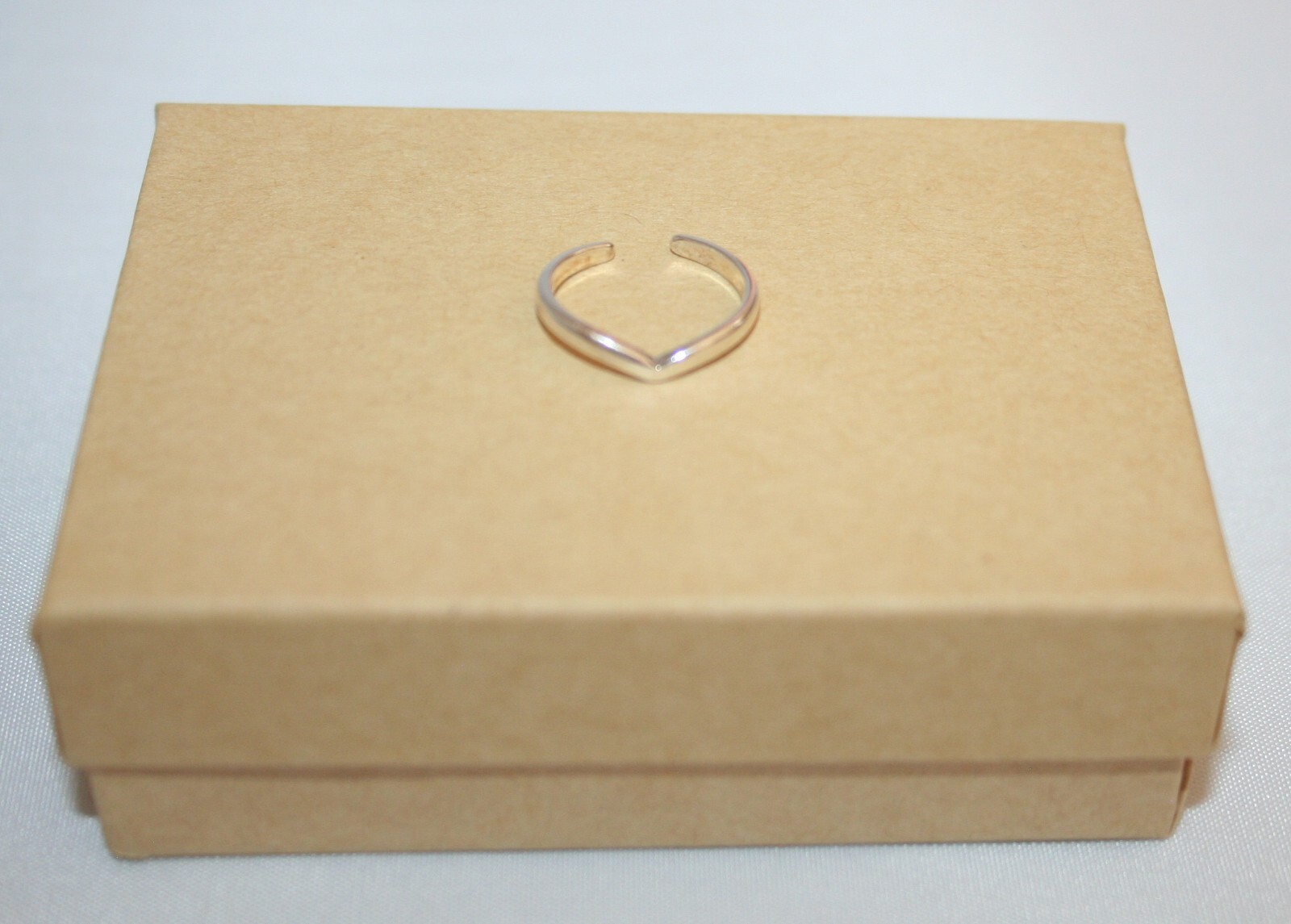 Silpada Sterling Silver Chevron Triangle Toe Ring