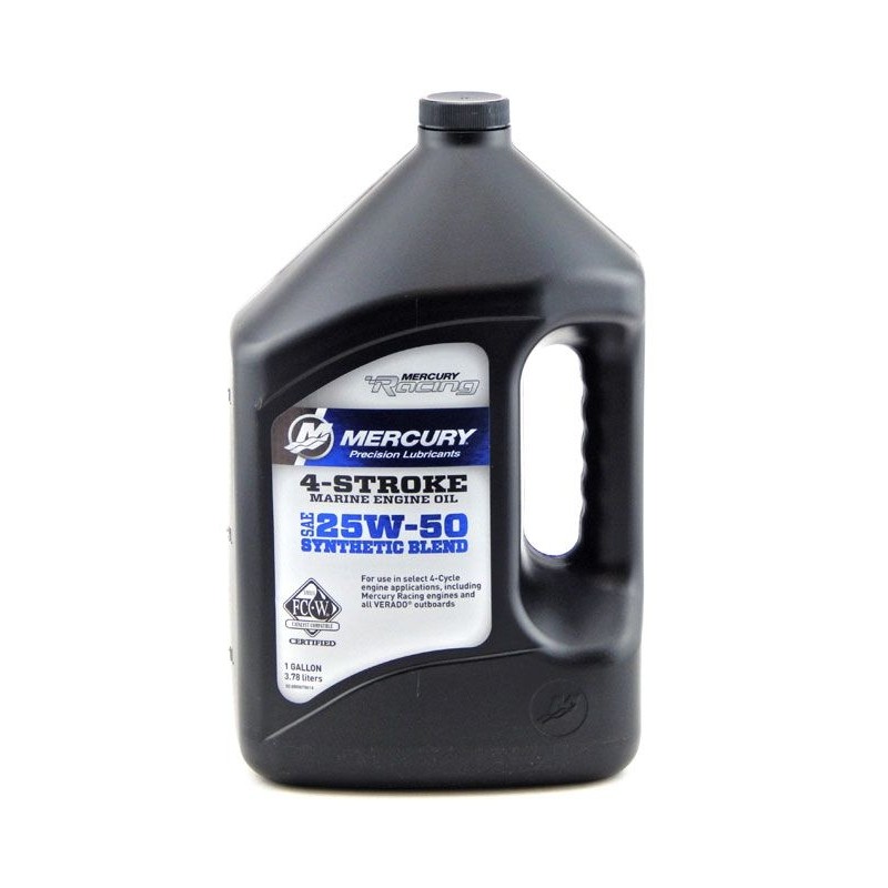 Mercury Marine Verado Synthetic Blend SAE 25W50 Engine Motor Oil 92-8M0078014