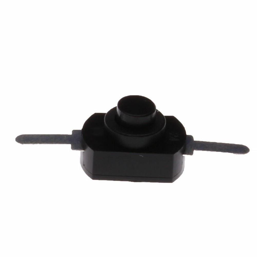 Latching Switch for MINI On Off Push Torch 10pcs 1A 30V Black Button Brand New
