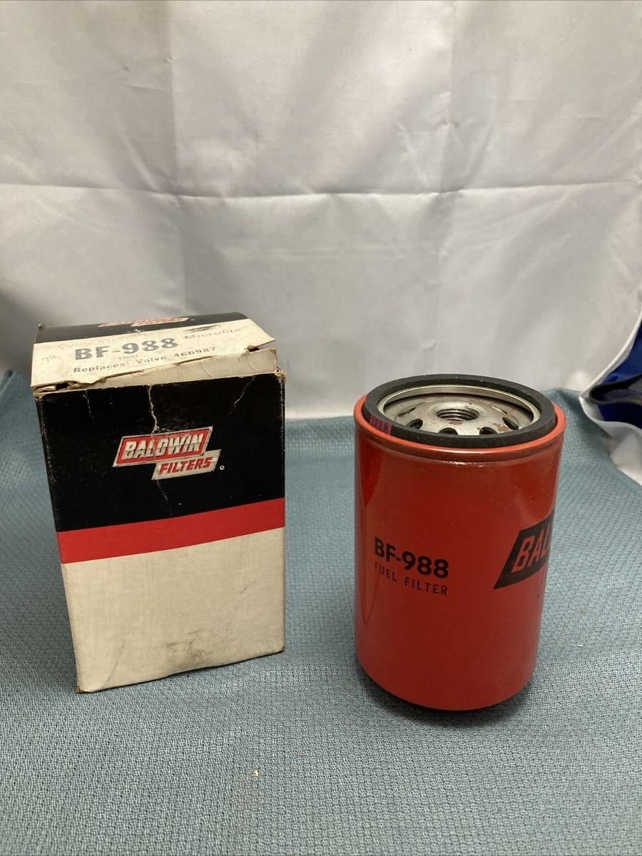 NEW BALDWIN FILTERS BF-988 FUEL FILTER MIRCOLITE FITS VOLVO 466987