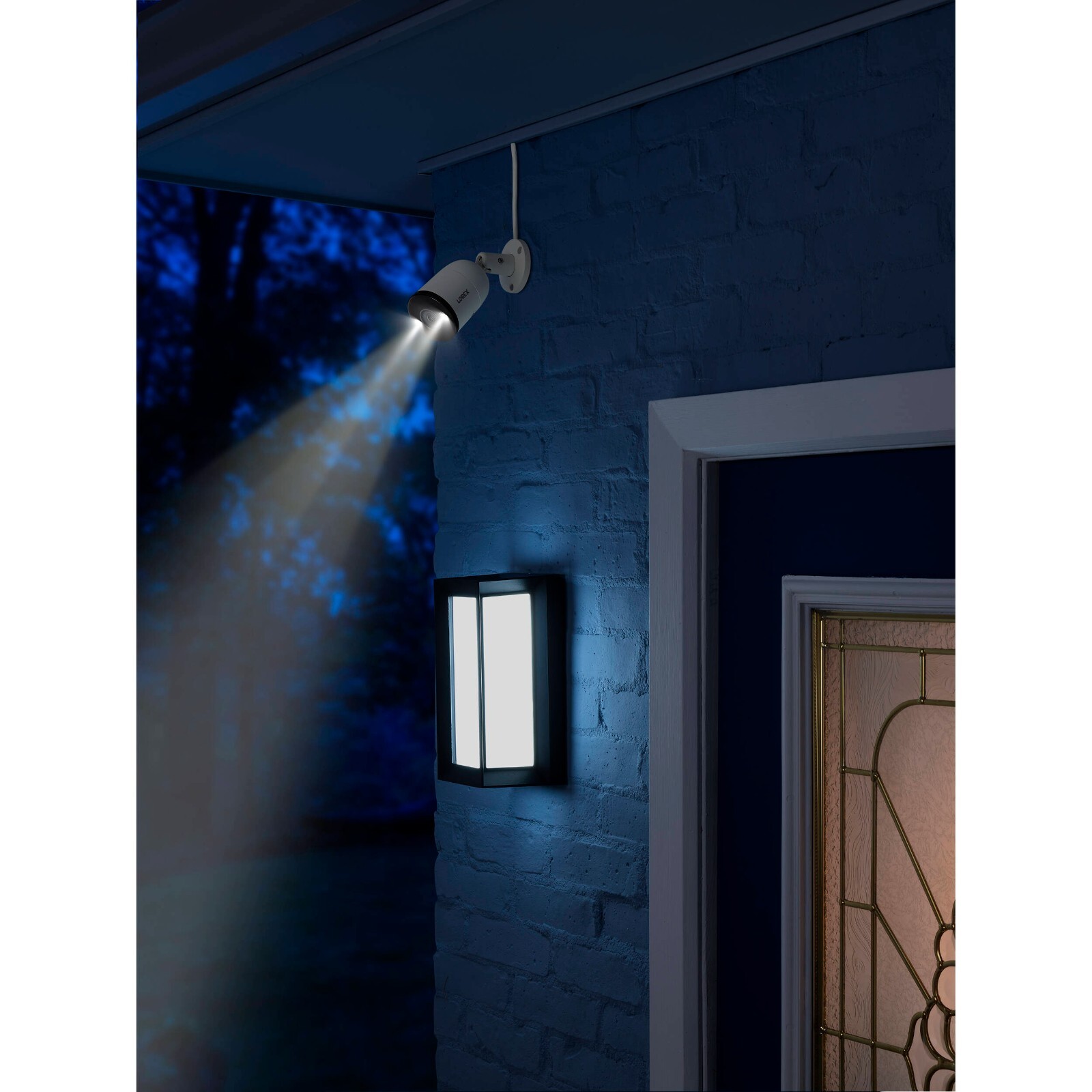 Lorex 4K UHD Smart Deterrence Outdoor Network Bullet Camera with Night Vision