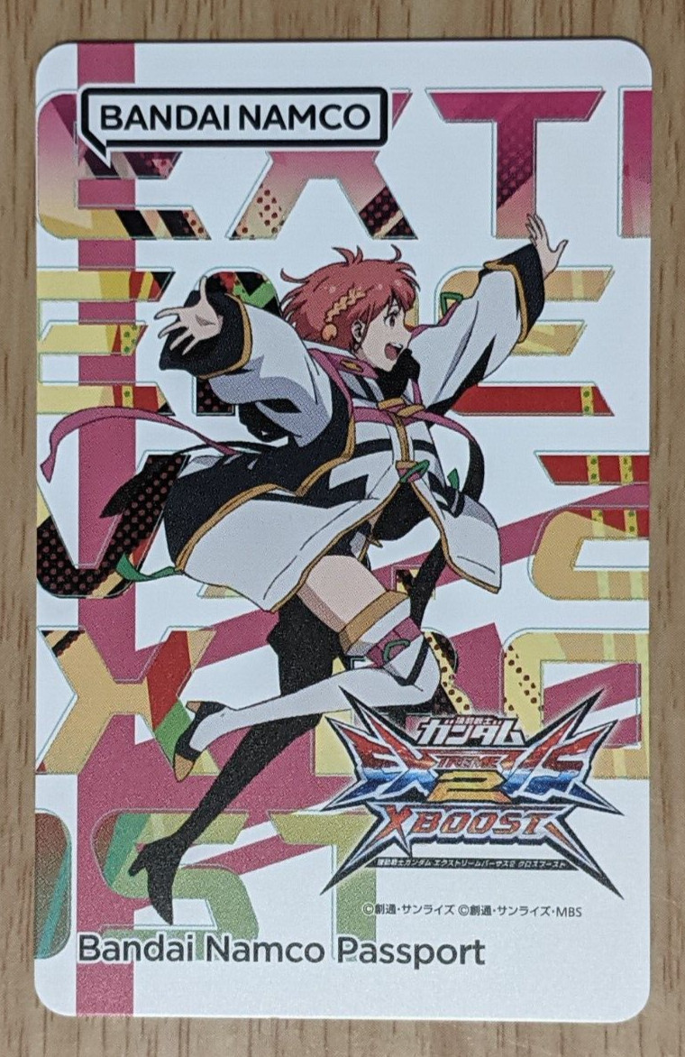 SHIPS FROM USA NEW Bandai Namco BANAPASSPORT Card Gundam Extreme Vs. 2 XBoost