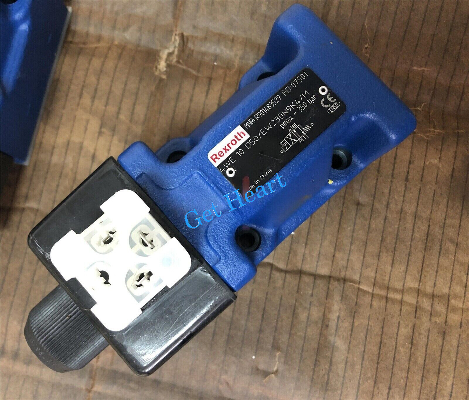 Rexroth Solenoid valve 4WE10D50/EW230N9K4/M R901483529  FedEx or DHL or UPS