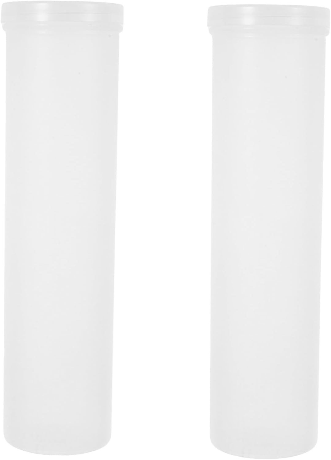 2 Pa Round Cookie Stora Boxes with Airtight Lids Cylinder