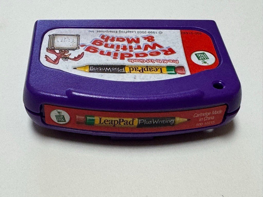 LeapFrog Learning Toy Reading Writing & Math Book & Cartridge