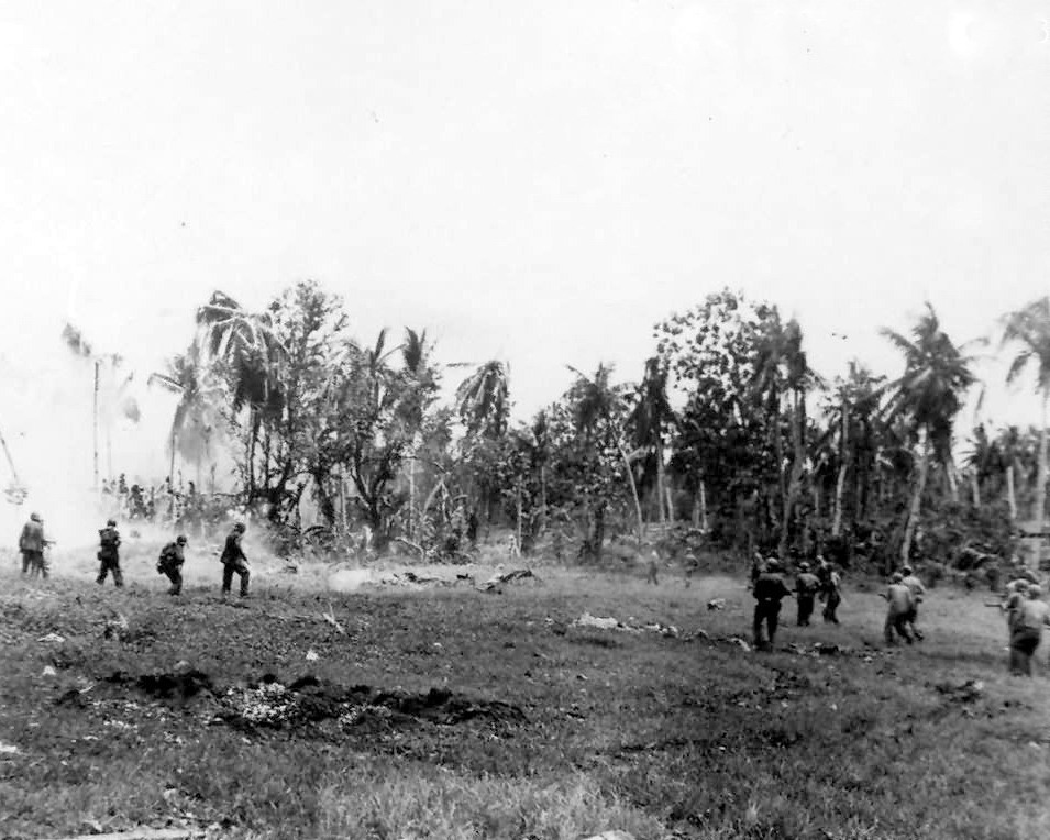 Marines flush out Japanese Guam World War II WWII WW2 8x10 Photo 795c