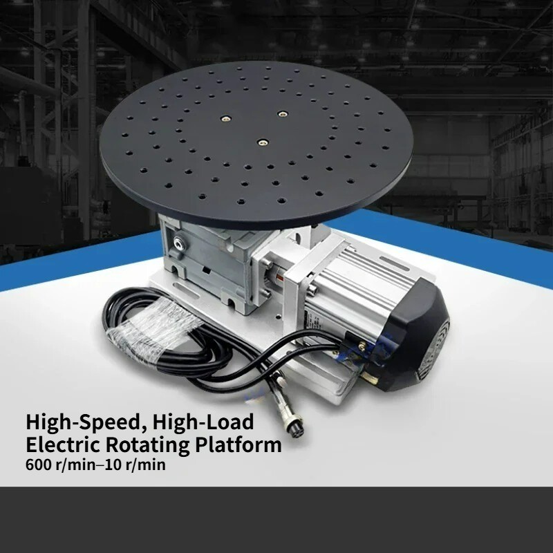 Speed Control Rotary Table Motor Gear Reducer Rotary Fixtur Inspection Tooling