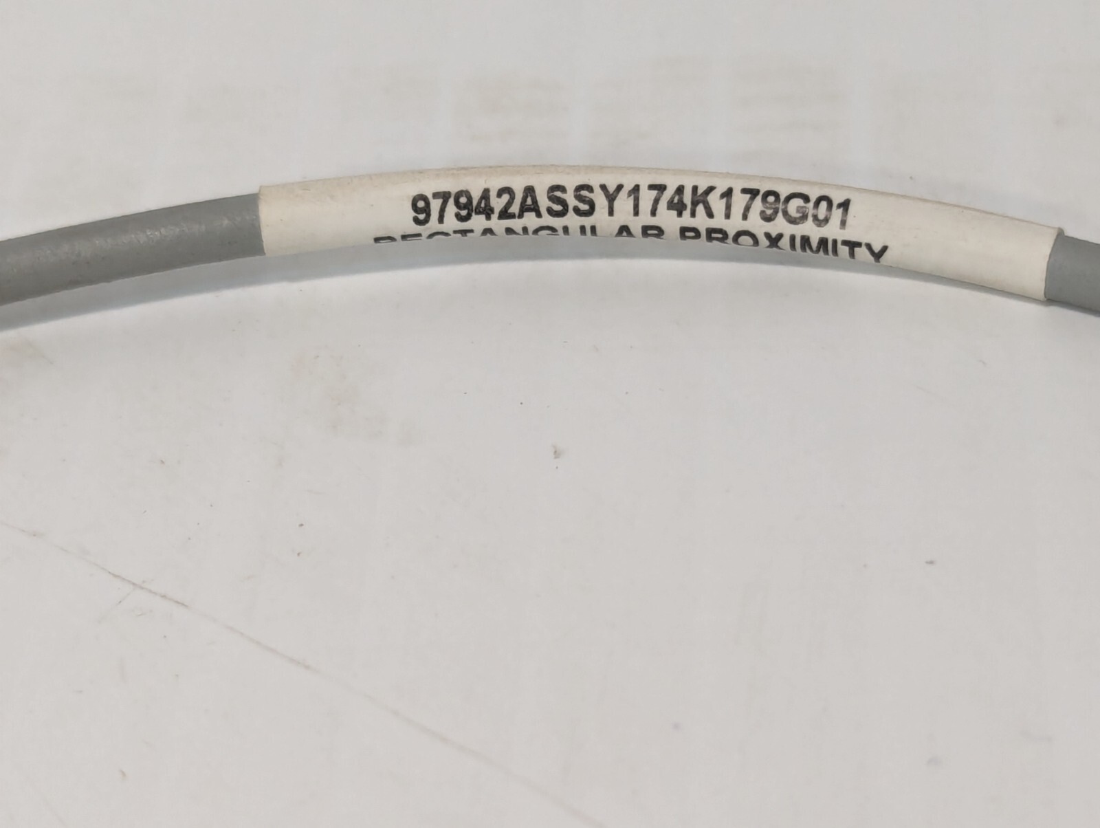 Turck 174K179G01 Rectangular Proximity Sensor Cable Assembly, 5930-12-000-1828