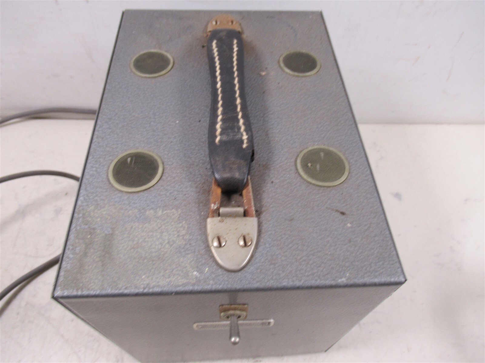Ernst Leitz Vintage Microscope Light Source Transformer Housing for L-2 Lamp