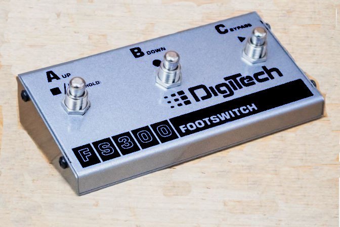 Digitech FS300 (FS-300) Multi-Function Footswitch 3-Button Stompbox U282099