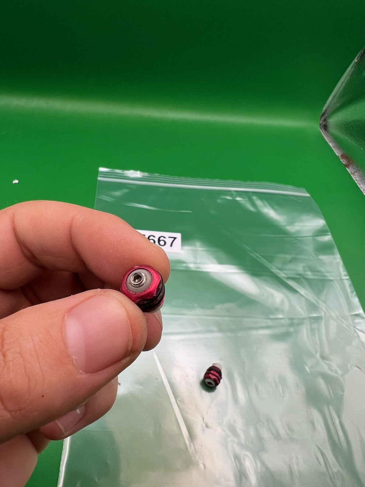 Two Red Shocker Ball Detents