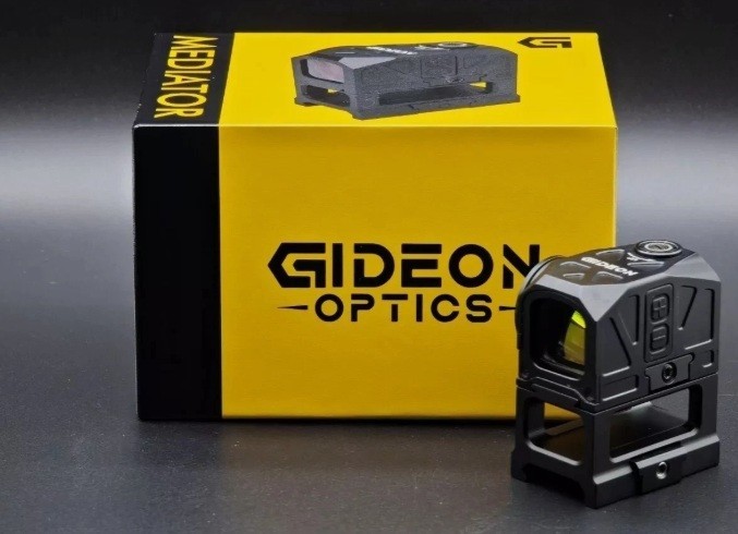 GIDEON MEDIATOR 1X16MM 3 MOA MULTI RED DOT (SHAKE/WAKE) RMR  MODEL # MD10RD-*N/R