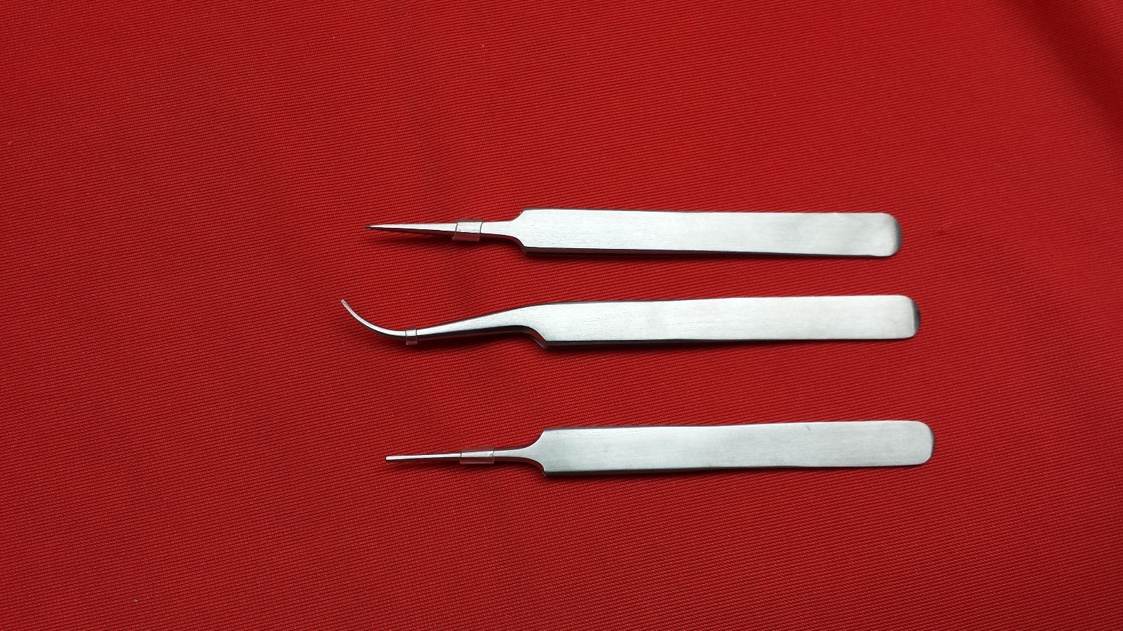 DISSECTING JEWELLERY & WATCH MAKER  MICRO FCPS SET OF 3 PIECE 4.5"  SATIN FINISH